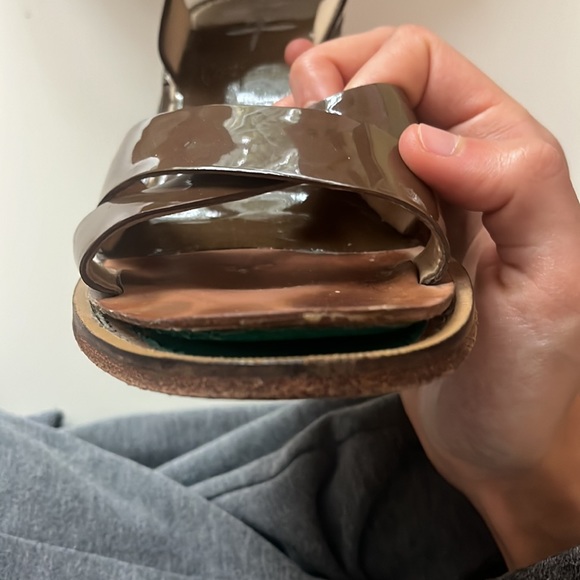 Diane Von Furstenberg brown wedges - Picture 5 of 8